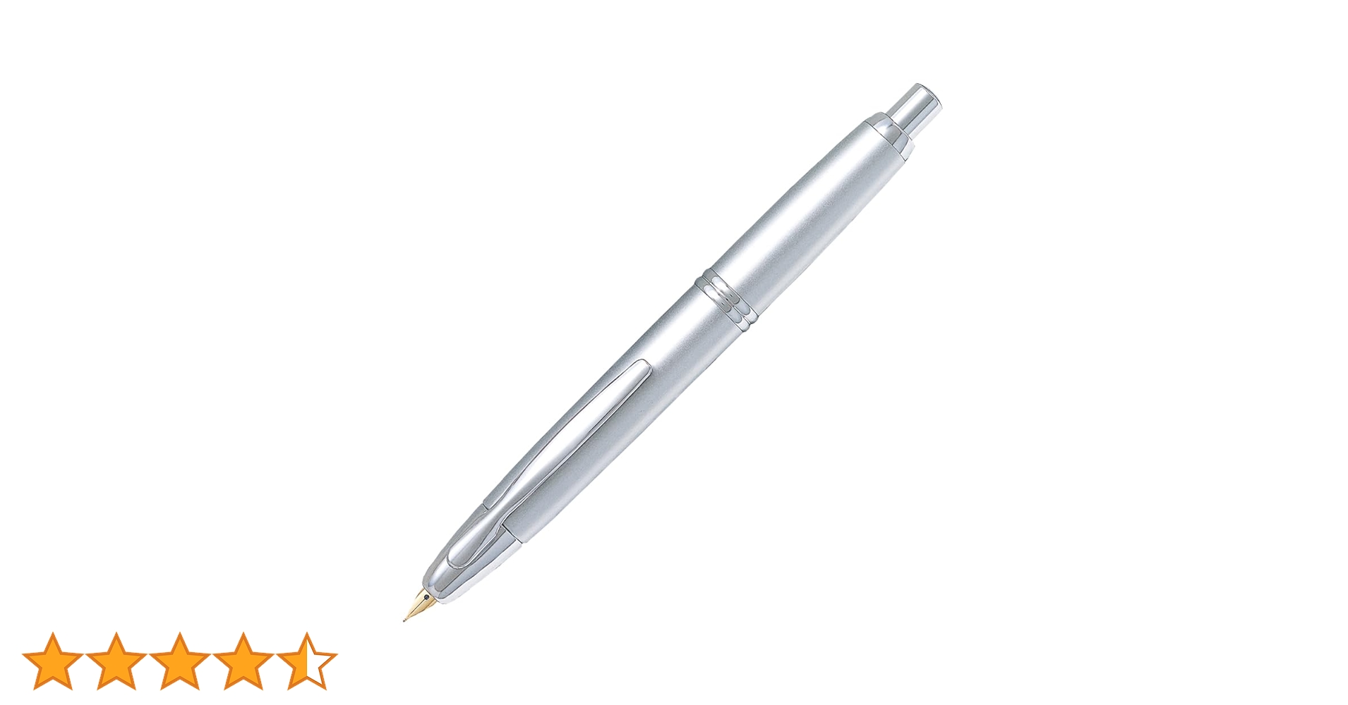 Amazon.co.jp: PILOT 万年筆 マンネンヒツ キャップレス S F シルバー